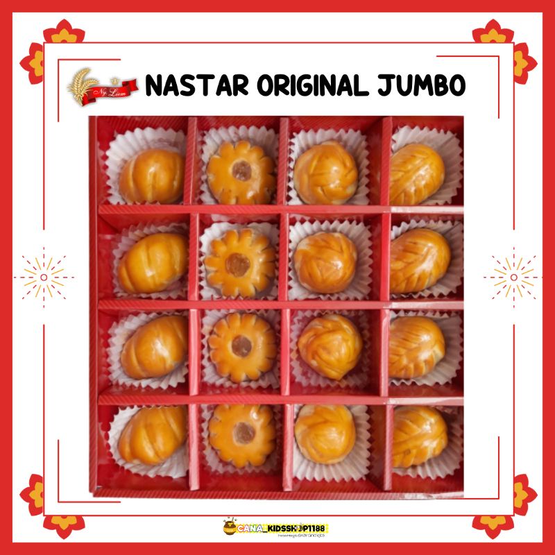 CANA EDISI IMLEK NASTAR ORIGINAL JUMBO ISI 16 HAMPERS CNY NY. LIEM