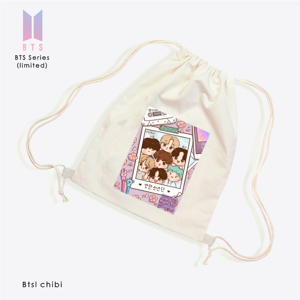 Stringbag / Tas serut Kpop Bts V jungkook RM j Hope jin