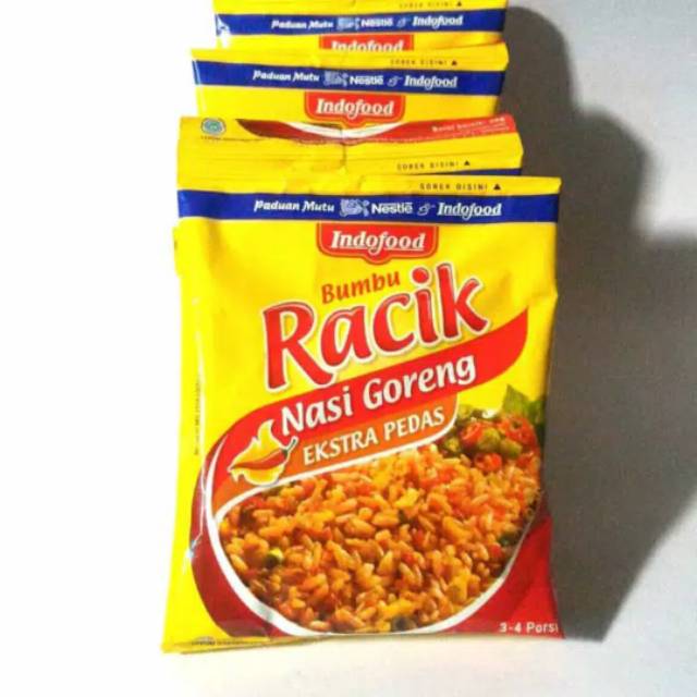 

Bumbu racik nasi goreng extra pedas