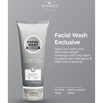 EXCLUSIVE FACIAL WASH BENING SKINCARE