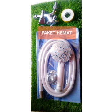VONE HS 88 SHOWER MANDI paket 1 set + KRAN CABANG SHOWER spot