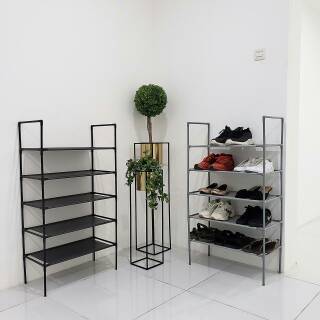  RAK  SEPATU  AMAZING SHOES RACK 5 SUSUN PORTABLE Shopee  