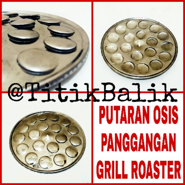 Putaran Panggangan Sosis - Panggang Refill Grill Magic Roaster Umum