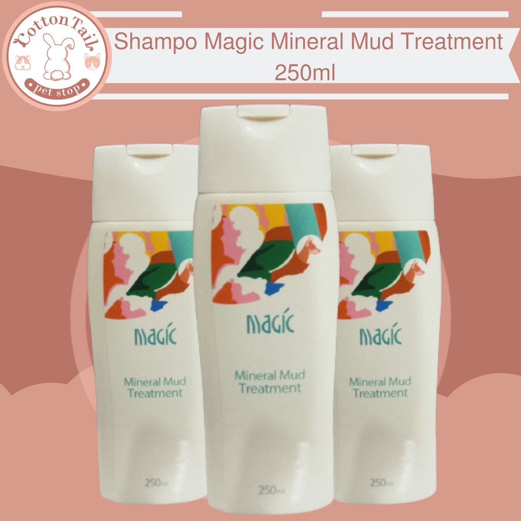 Shampo Magic Mineral Mud Treatment 250Ml - Shampo Perawat Bulu &amp; Kulit