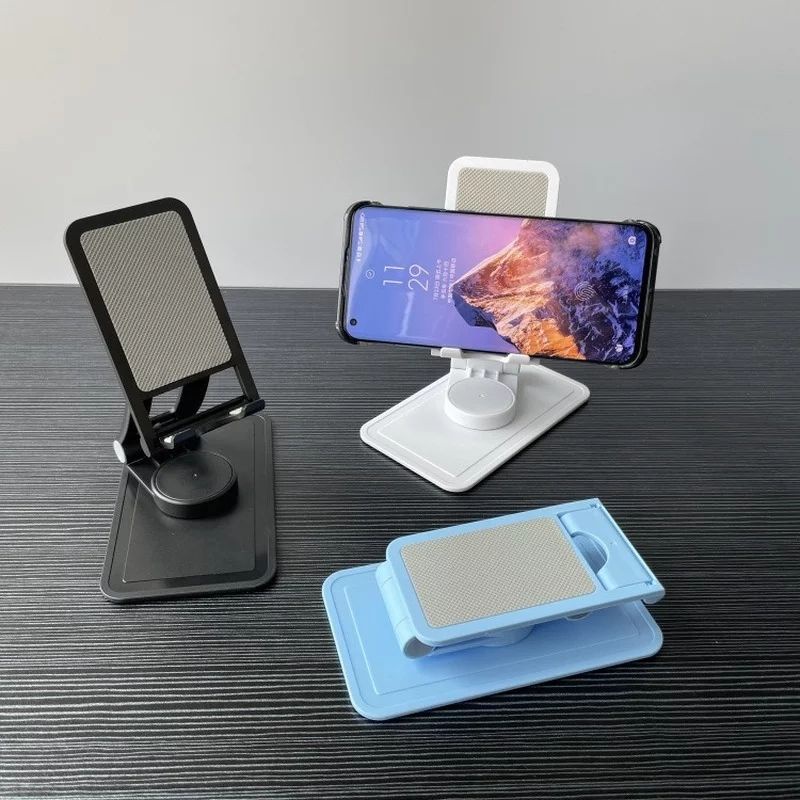 Phone Holder Lipat Hp Handphone Smartphone Stand Standing Kantor meja dudukan Desktop Mobile mutar foldable