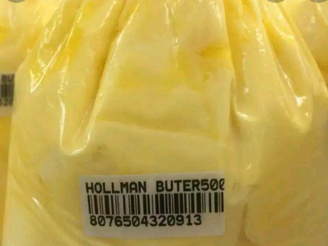Hollman Butter 500gr Holman Holman Hollmann Hollmaan