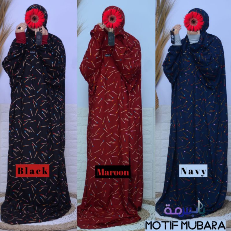 mukenah manset motif 02 basmah collection