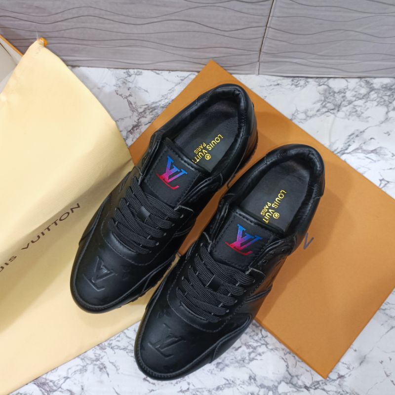 LEATHER SHOES LAKI-LAKI SEPATU PRIA BRANDED LV SNEAKER COWOK BERTALI TOP QUALITY 2020-6