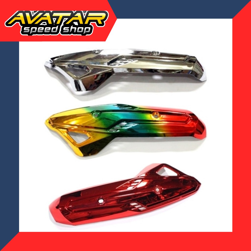 COVER TUTUP KNALPOT VARIO-125 / PELINDUNG KNALPOT VARIO 125