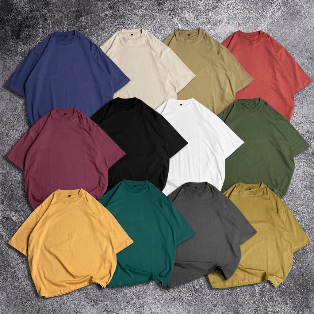 [Oversize] BAJU KAOS OVERSIZE / OVERSIZE T-SHIRT / KAOS POLOS