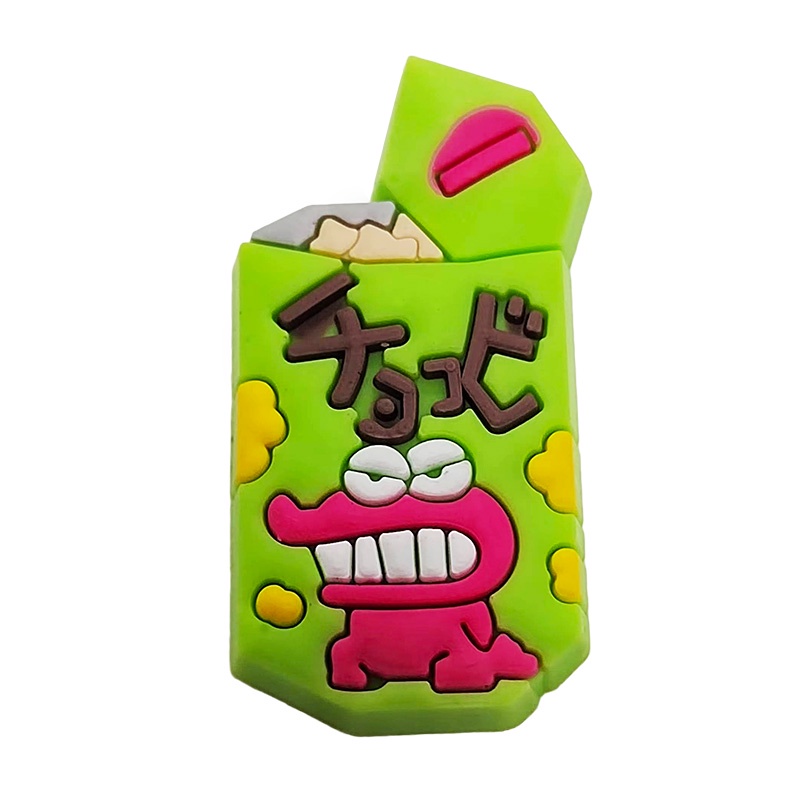 Pesona Sepatu Lucu Jibz Croc Pin Kartun Crayon Shin-chan Yoda cute shoes buckle DIY Sandal Yang Dapat Dilepaslucu