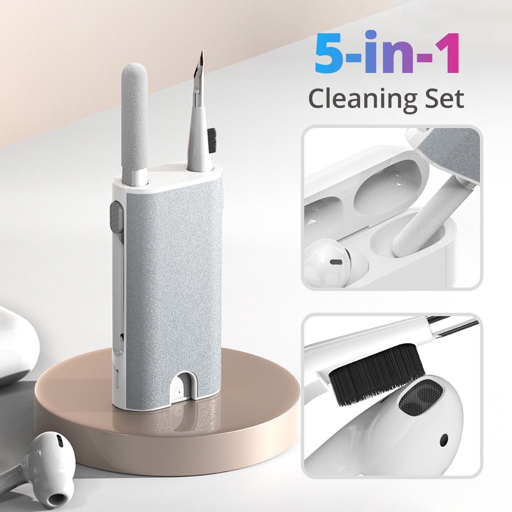 Q6 Q8 Perangkat Pelindung Deep Multi-Fungsi Ponsel Tablet Layar Earbud Headset Cleaning Pen Set Cleaner