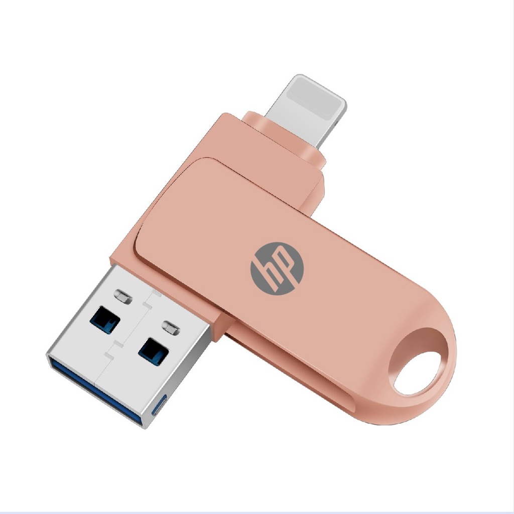 Flashdisk HP OTG 2in1 USB 3.0 Flash Drive Untuk Iphone Pen Drive Untuk i/O/S Laptop 16GB 512GB 1TB