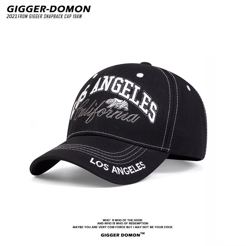 Fashion LOS ANGELES Bordir Topi Baseball Untuk Pria Wanita vintage Kasual Olahraga Outdoor Snapback cap visor cap