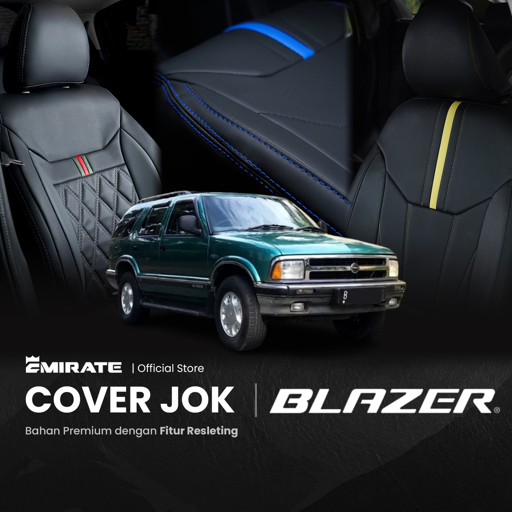Sarung Jok Mobil Opel Blazer dengan Resleting  / Cover Jok Mobil Opel Blazer Fullset by Emirate Seat
