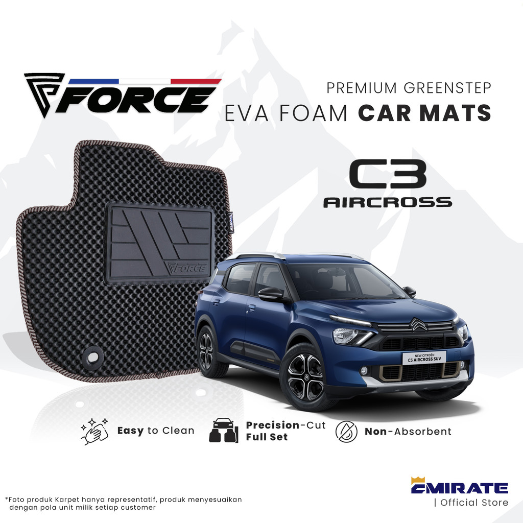 Karpet Mobil Citroen C3 EVA Force Fullset