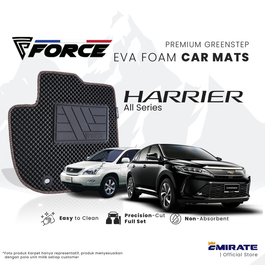 Karpet Mobil Toyota Harrier EVA Force Fullset