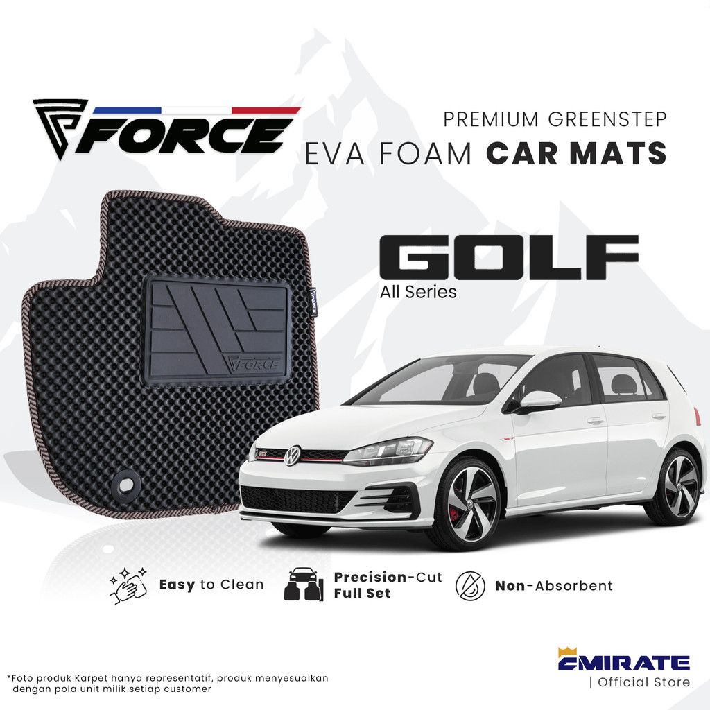 Karpet Mobil VW Golf EVA Force Fullset