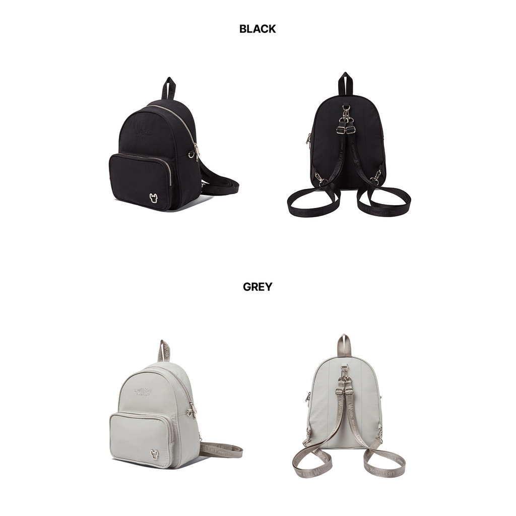 LIFEWORK - Metal Ladok 2Way Mini Backpack Black - Tas Ransel Mini Hitam Unisex