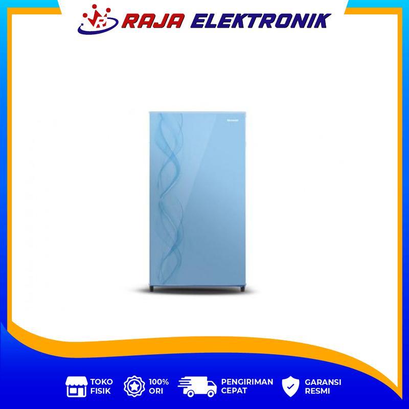 SHARP KULKAS 1-DOOR SJN182DAB - LEMARI ES