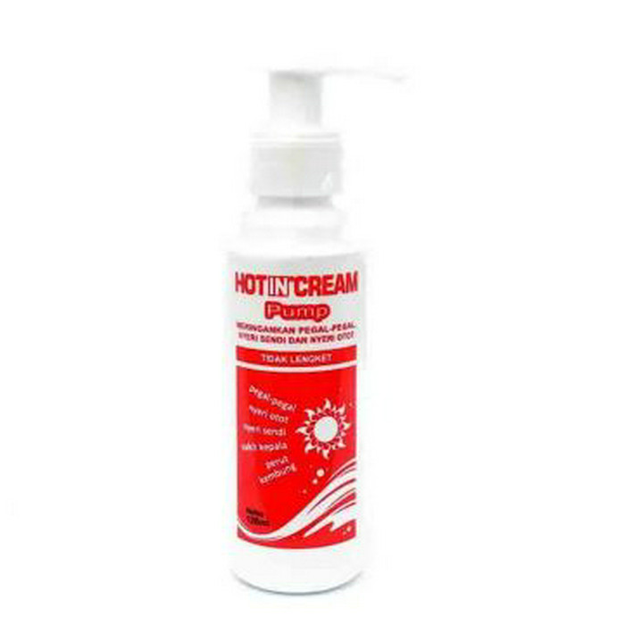HOT IN CREAM PUMP BOTOL 120ML
