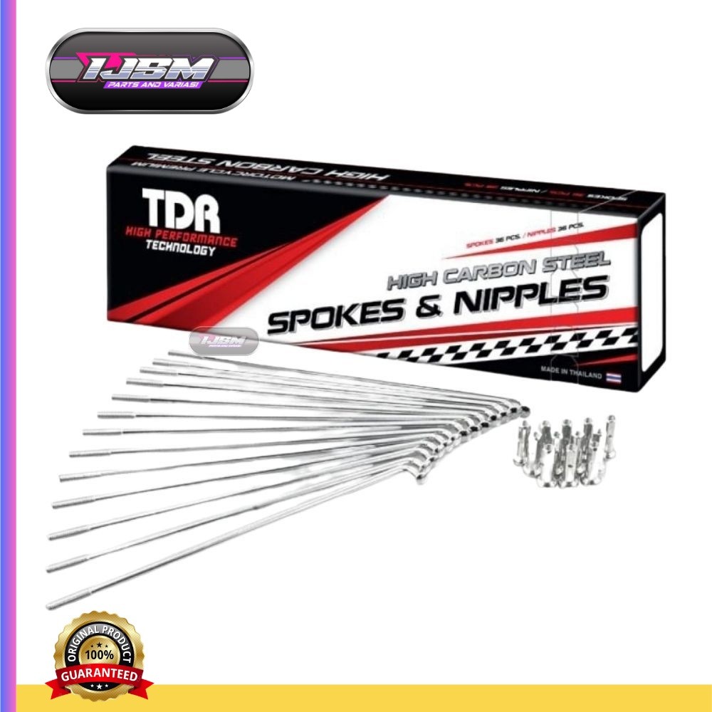 Jari Jari Ruji TDR Original Chrome Ring 17 14 18 Universal Motor Beat Vario Mio Vixion RX King CB150