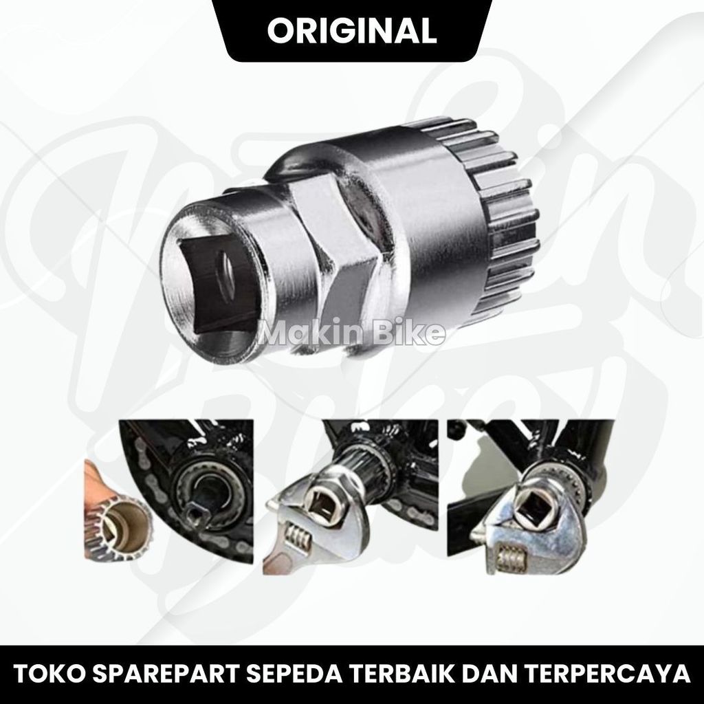 Kunci Pembuka BB Sepeda Bottom Bracket Kotak HT 1 Octalink
