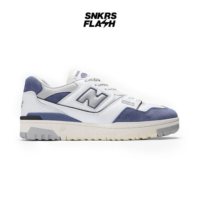 NEW BALANCE 550 White Dream State Sepatu Sneakers Unisex - BB550BWG - Size 44