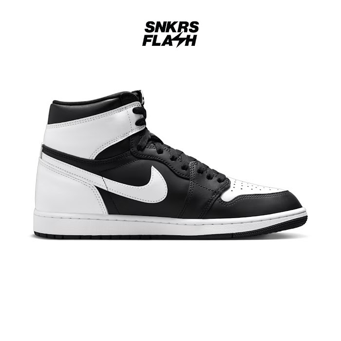 NIKE Air Jordan 1 Retro High Og Black White Sepatu Sneakers Pria - DZ5485010 - Size 44.5