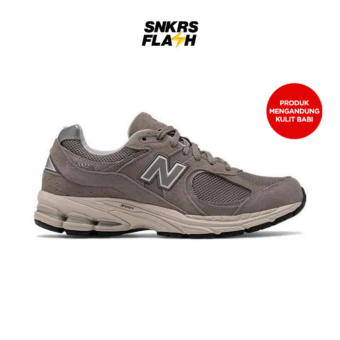 NEW BALANCE 2002R Marblehead Aluminum Sepatu Sneakers Pria - ML2002RC - Size 40.5