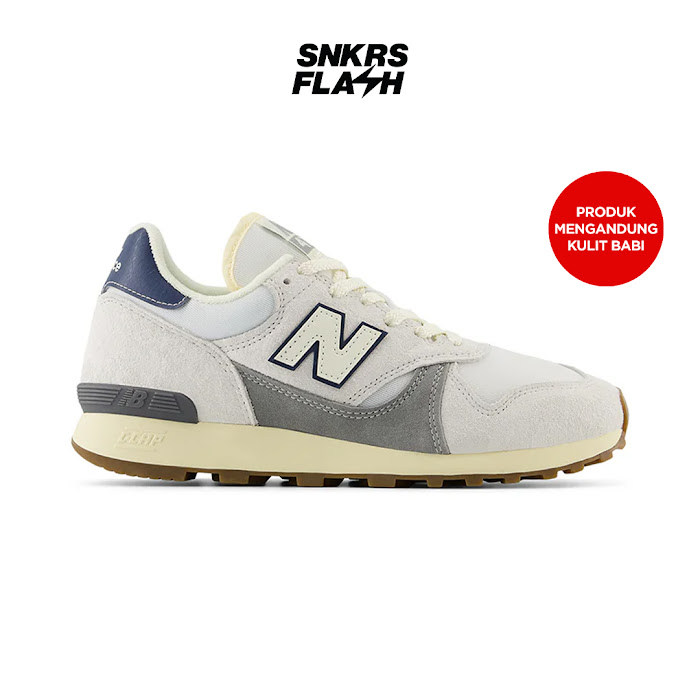 NEW BALANCE 475 Reflection White Slate Grey Sepatu Sneakers Unisex - U475FC - Size 38