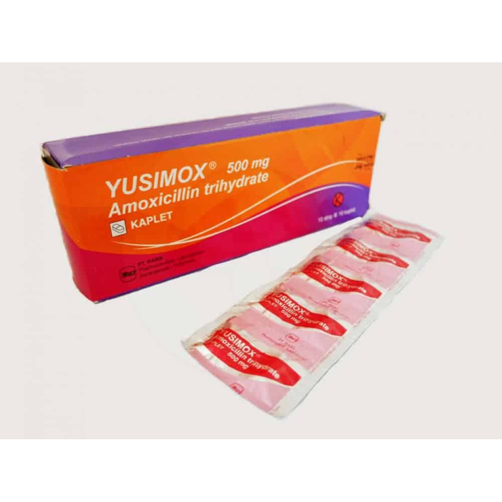 YUSIMOX 500 MG 1 STRIP @ 10 KAPLET