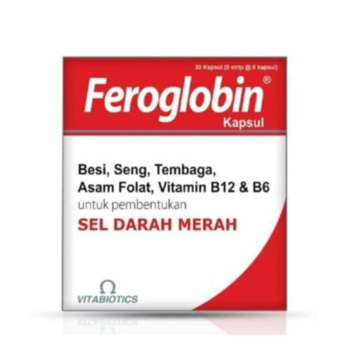 VITABIOTICS FEROGLOBIN 30 CAPSUL