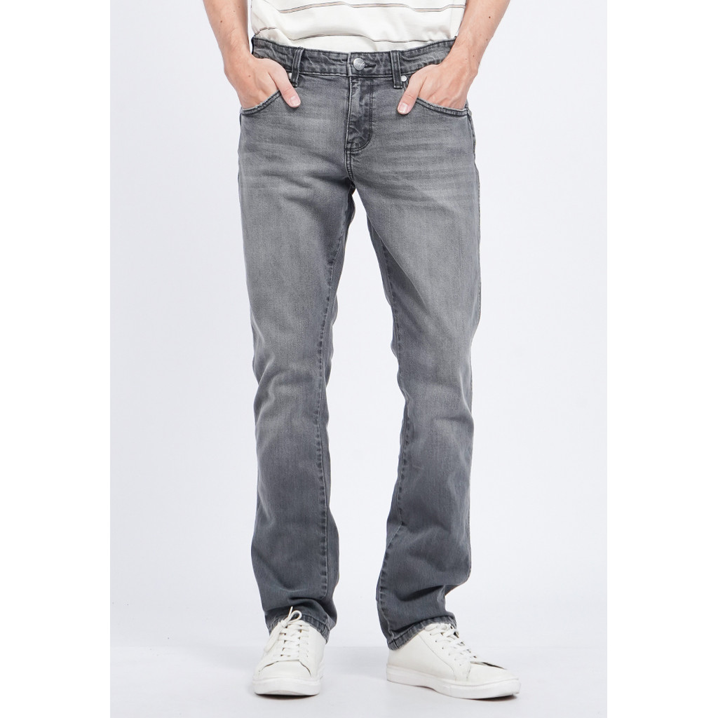 Wrangler Jeans Skinny Straight Full VEGAS B003 Grey