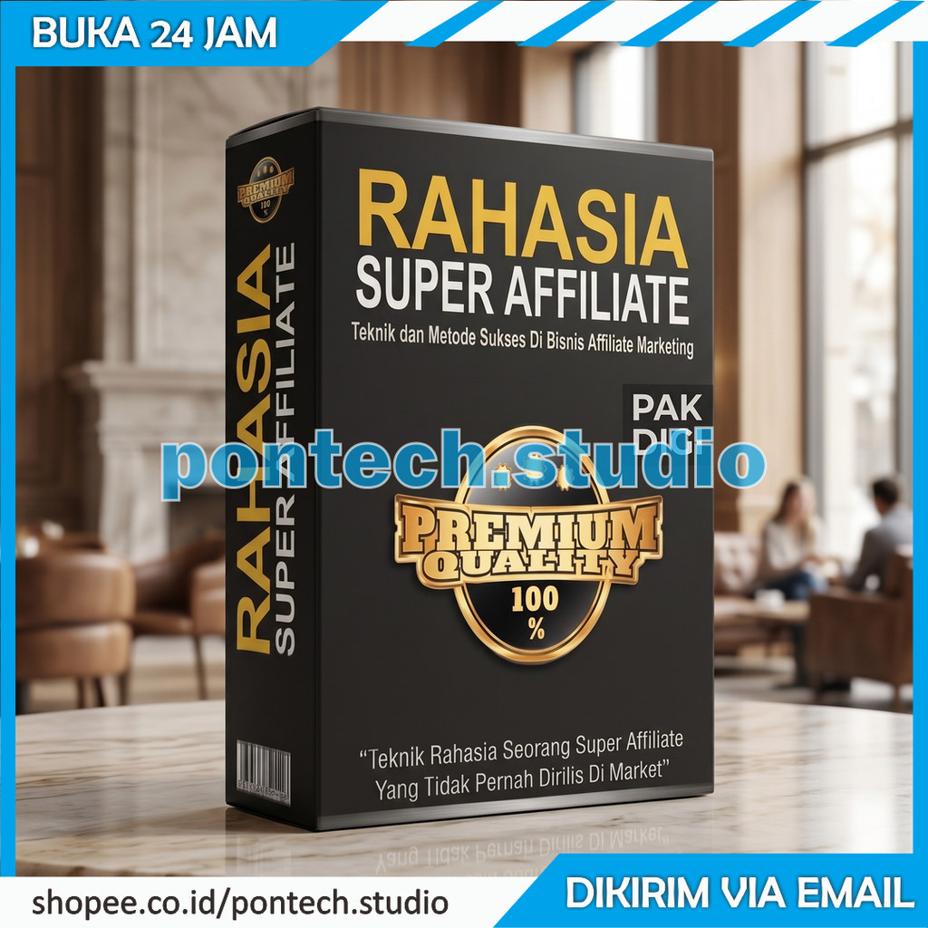 ECOURSE - Rahasia Super Affiliate Mastery - Materi Video Pembelajaran