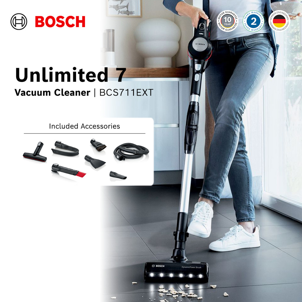 Bosch BCS711EXT Cordless Vacuum Cleaner Unlimited 7