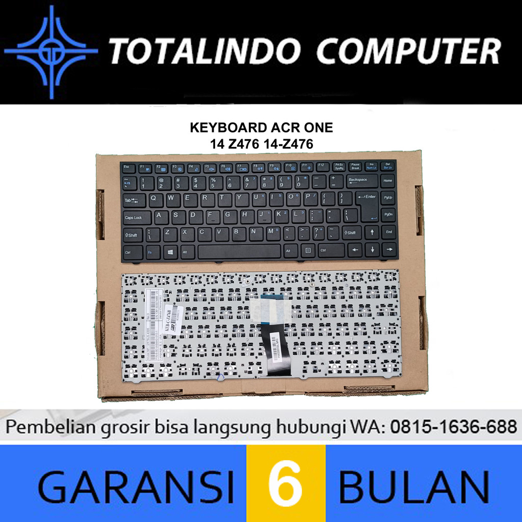 Keyboard Acer One 14 z476 14-z476 Black