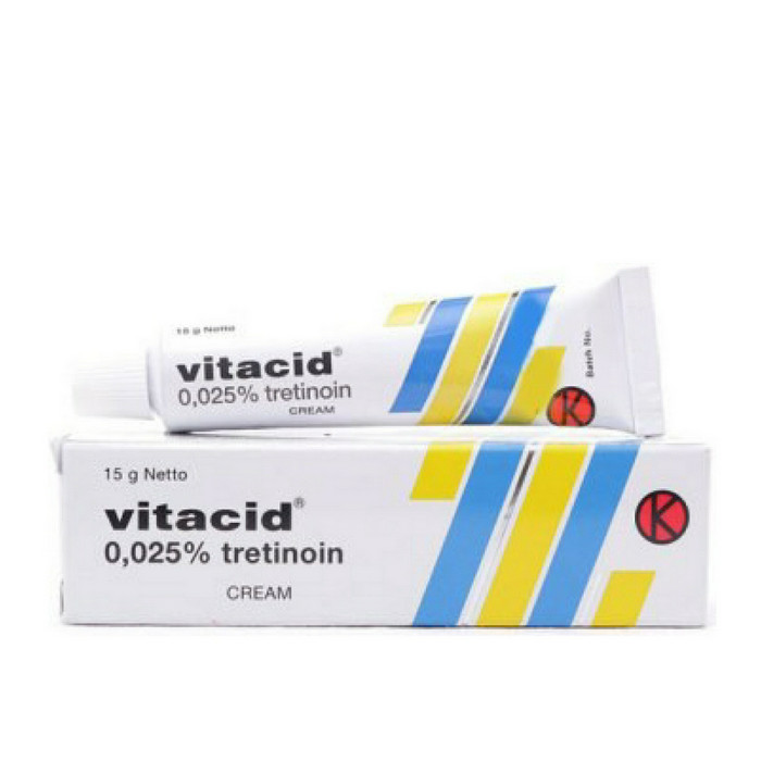 VITACID 0.025% CREAM 15GR