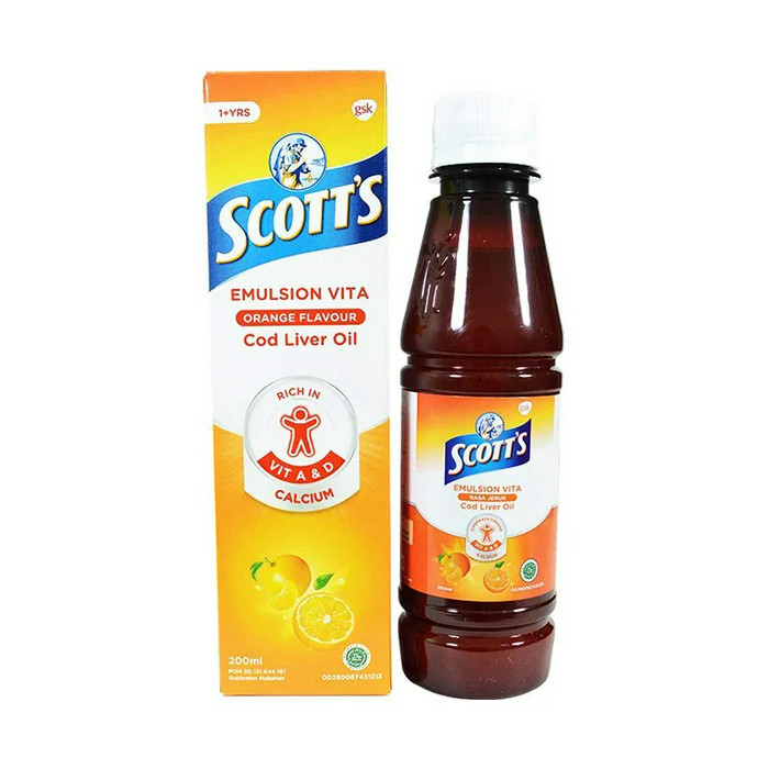 SCOTT`S EMULSION VITA 1 BOTOL 400ML