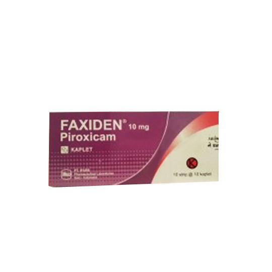 FAXIDEN 10 10 MG 1 STRIP @ 10 KAPLET