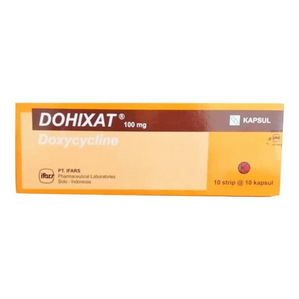 DOHIXAT 100 MG 1 STRIP @ 10 KAPSUL