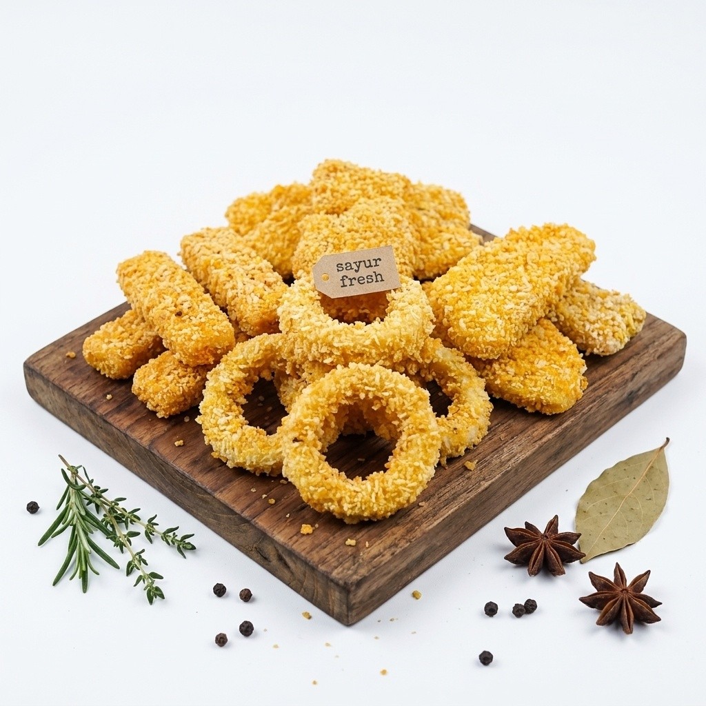 Menu Katsu Lauk Siap Goreng / Katsu Ayam Katsu Udang Katsu Dori Katsu Cumi Siap Goreng