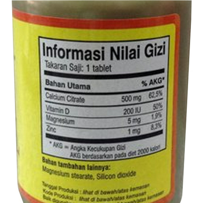 SEA QUILL OSTEO-CAL 60 TABLET