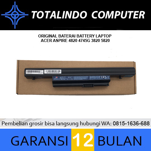 Baterai Acer 4820t 4275 5745 5820t 3820t AS10B31 AS10B75