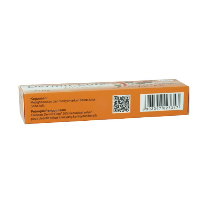 DERMA COTE ULTIMA 15G /PENYAMAR BEKAS LUKA / KELOID/STRETCHMARK