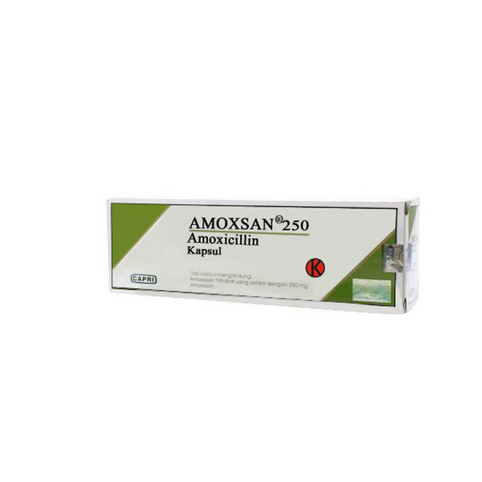 AMOXSAN 250 1 STRIP @ 10 TABLET DISPERSIBLE
