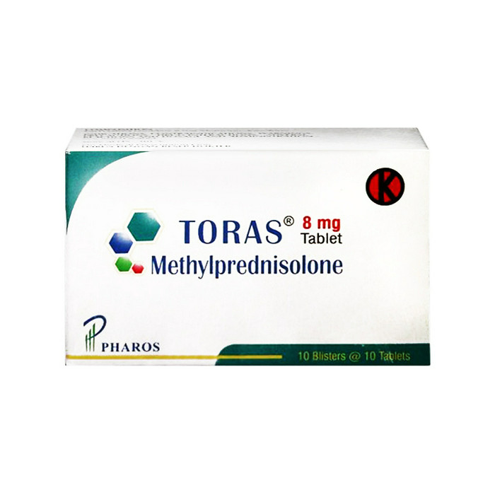 TORAS 8 MG 1 BLISTER @ 10 TABLET