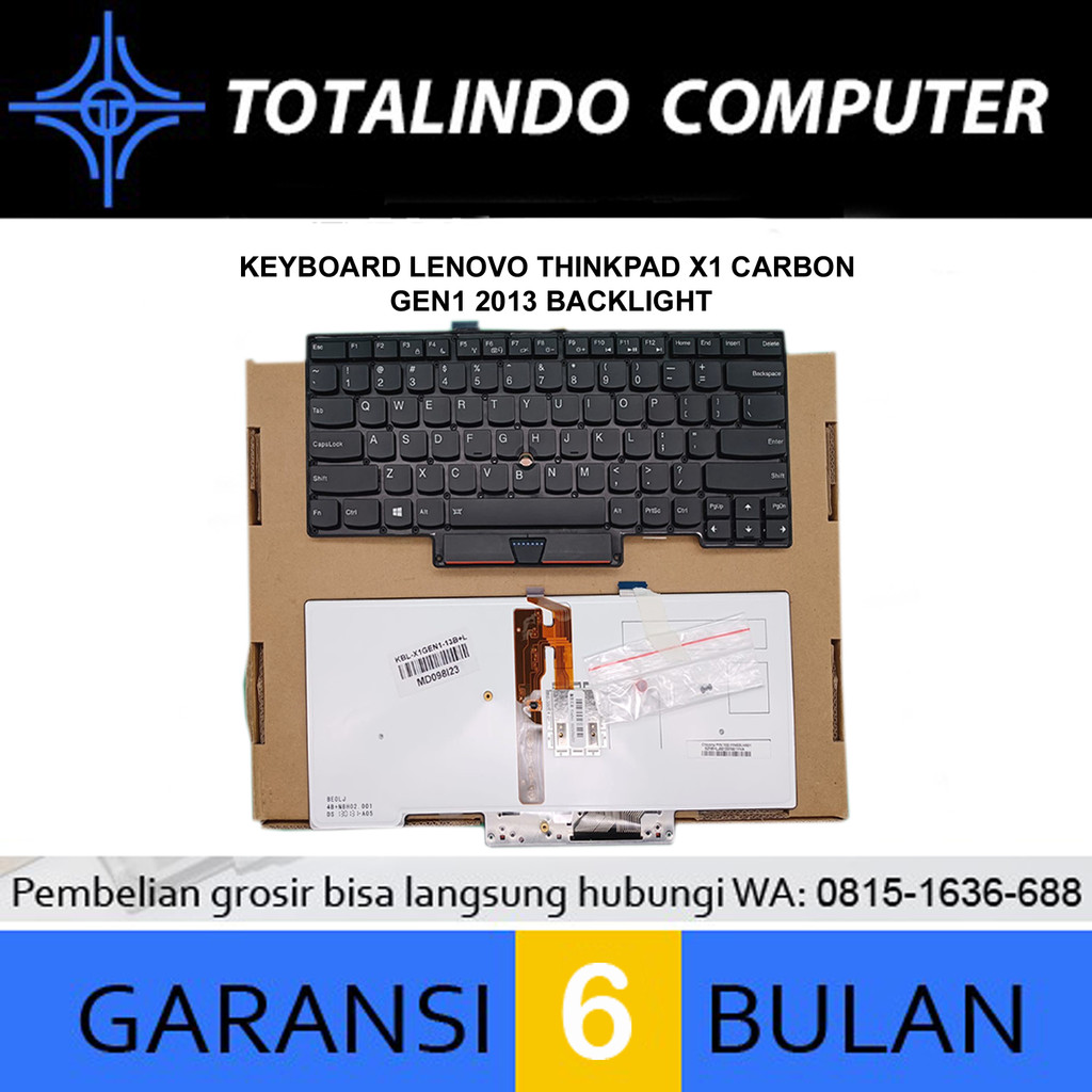 Keyboard Lenovo Thinkpad x1 Carbon Gen1 2013 Backlite
