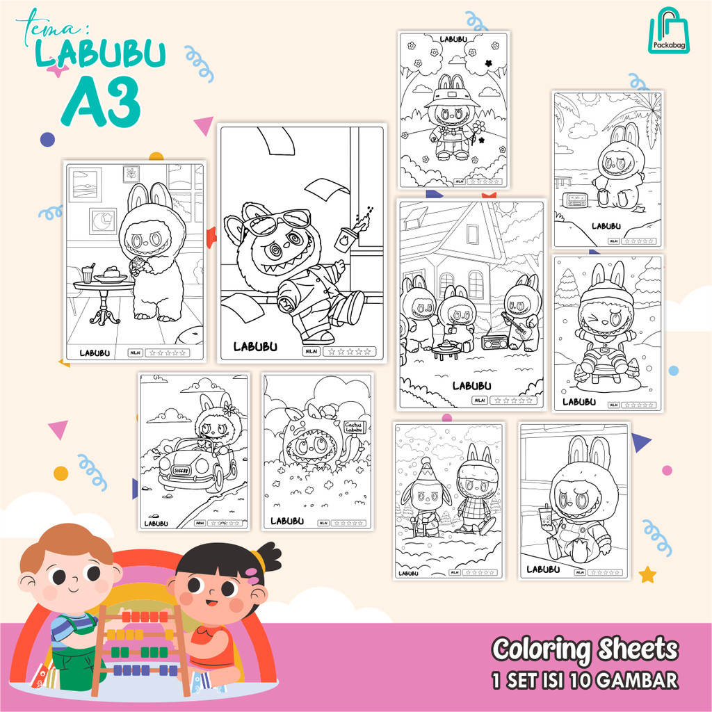 

KERTAS MEWARNAI ANAK UKURAN A3 – ISI 10 LEMBAR – COLORING SHEETS KARTUN EDUKATIF DEADPOLL