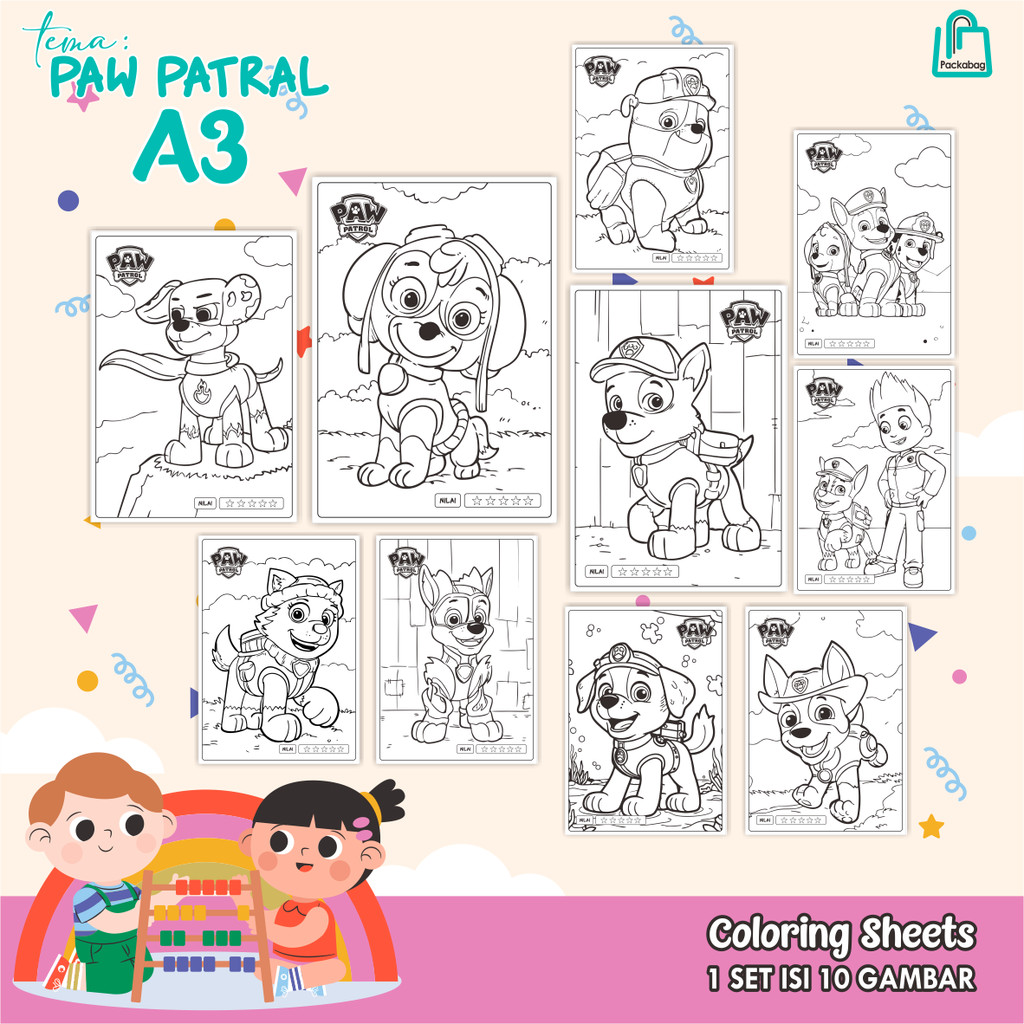 

KERTAS MEWARNAI ANAK UKURAN A3 – ISI 10 LEMBAR – COLORING SHEETS KARTUN EDUKATIF NARUTO